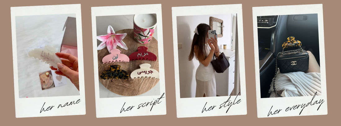 Looking for a Hair Clip With Your Name in Arabic? Here's What to Know.